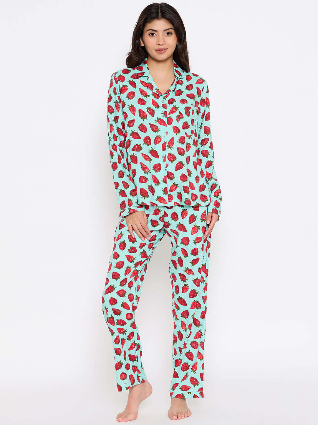 Strawberry Night Suit set