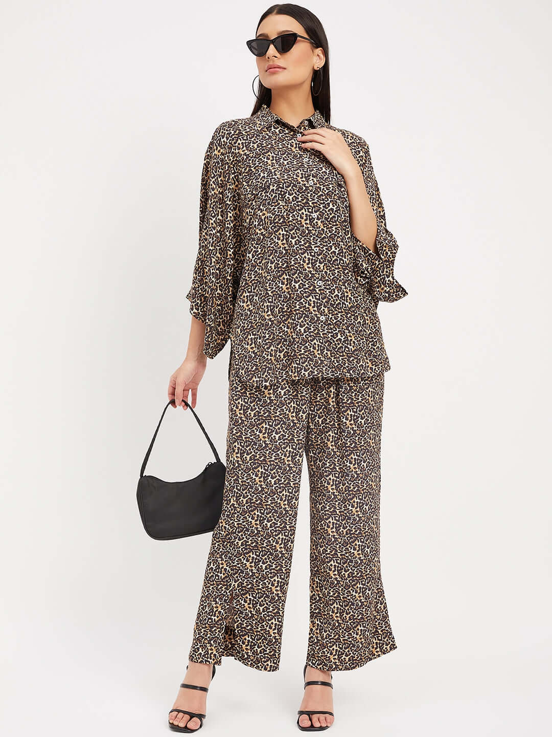 WOMEN ANIMAL PRINTED CO-ORD SET