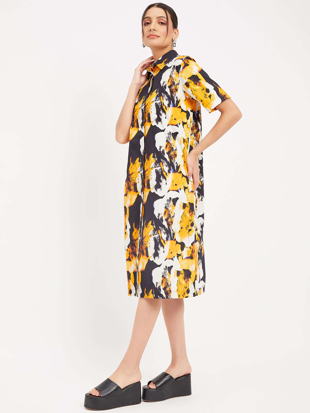 Women A-LINE Cotton Dress