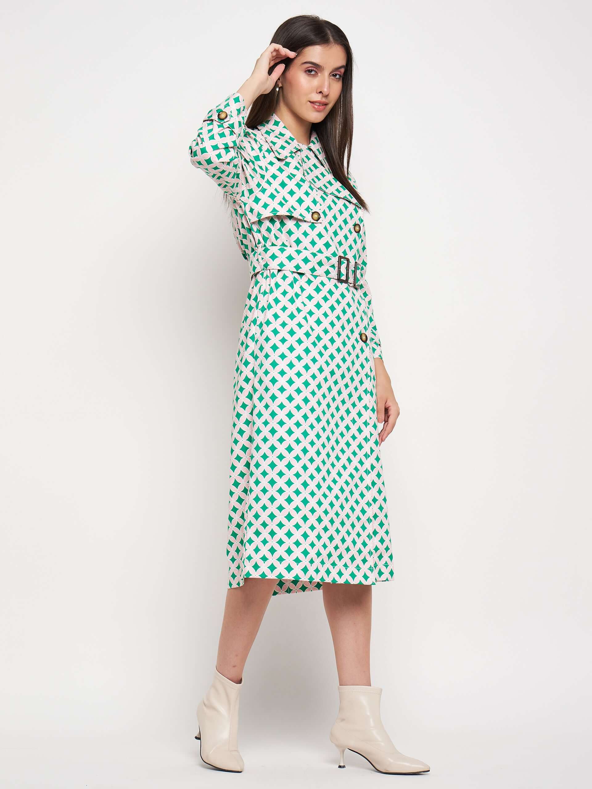 Women's cotton twill trench coat - Antimony