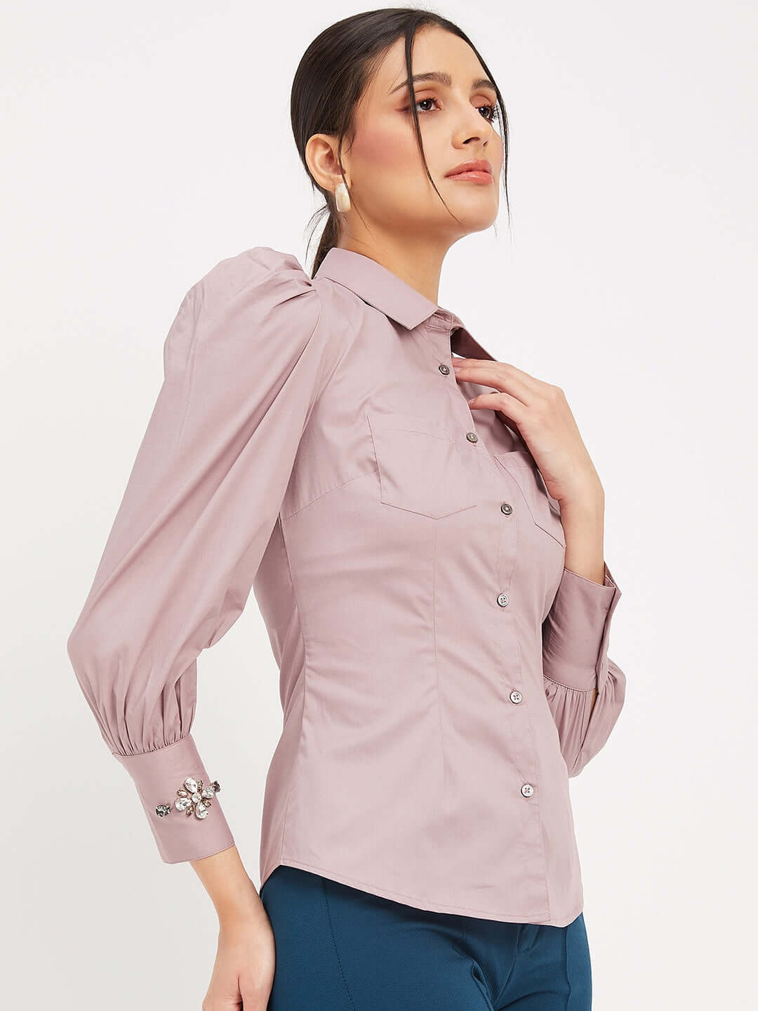 Women's Casual Wear Shirt - Antimony