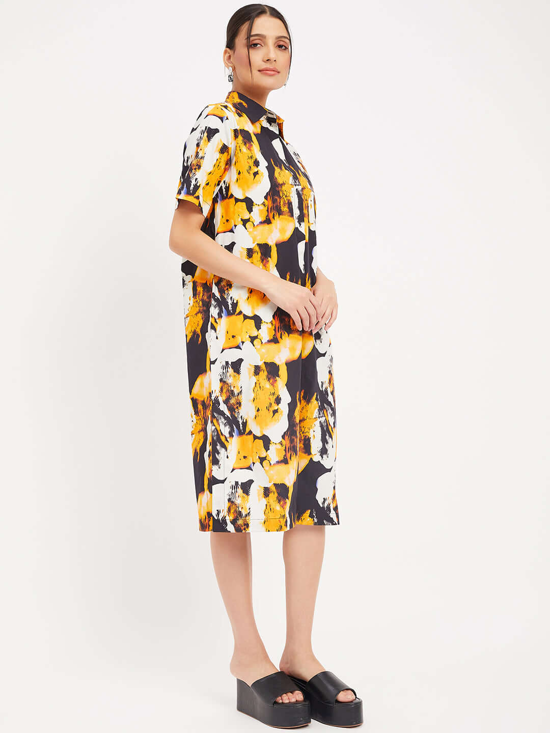 Women A-LINE Cotton Dress