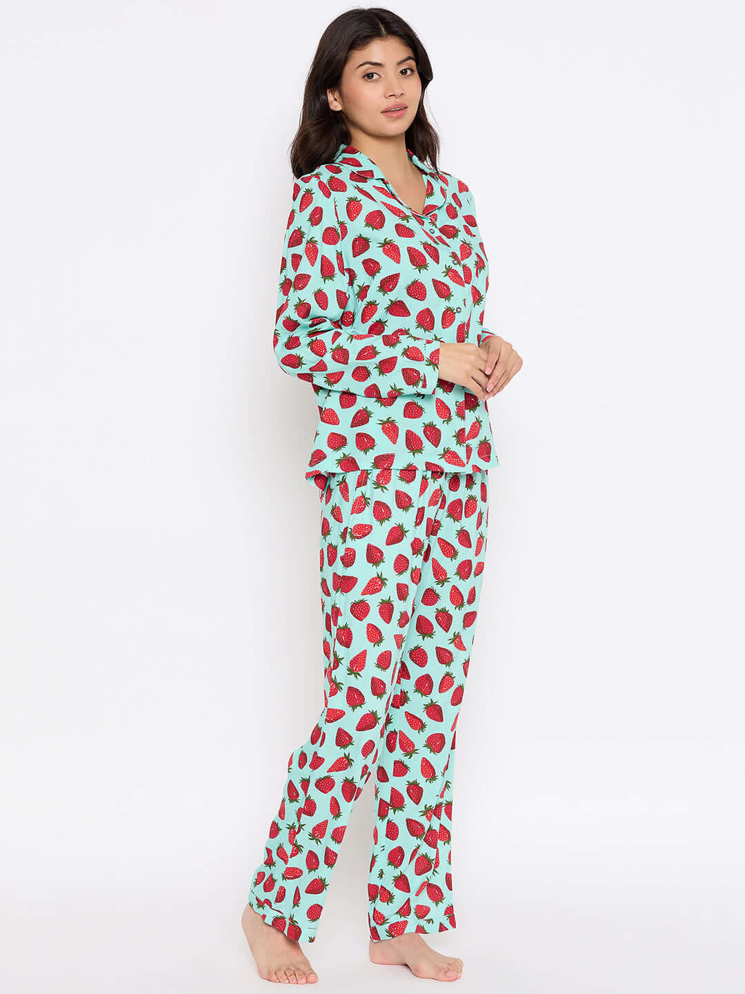 Strawberry Night Suit set