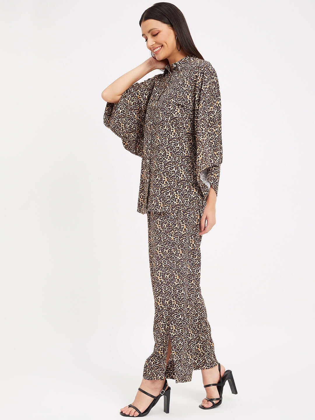 WOMEN ANIMAL PRINTED CO-ORD SET