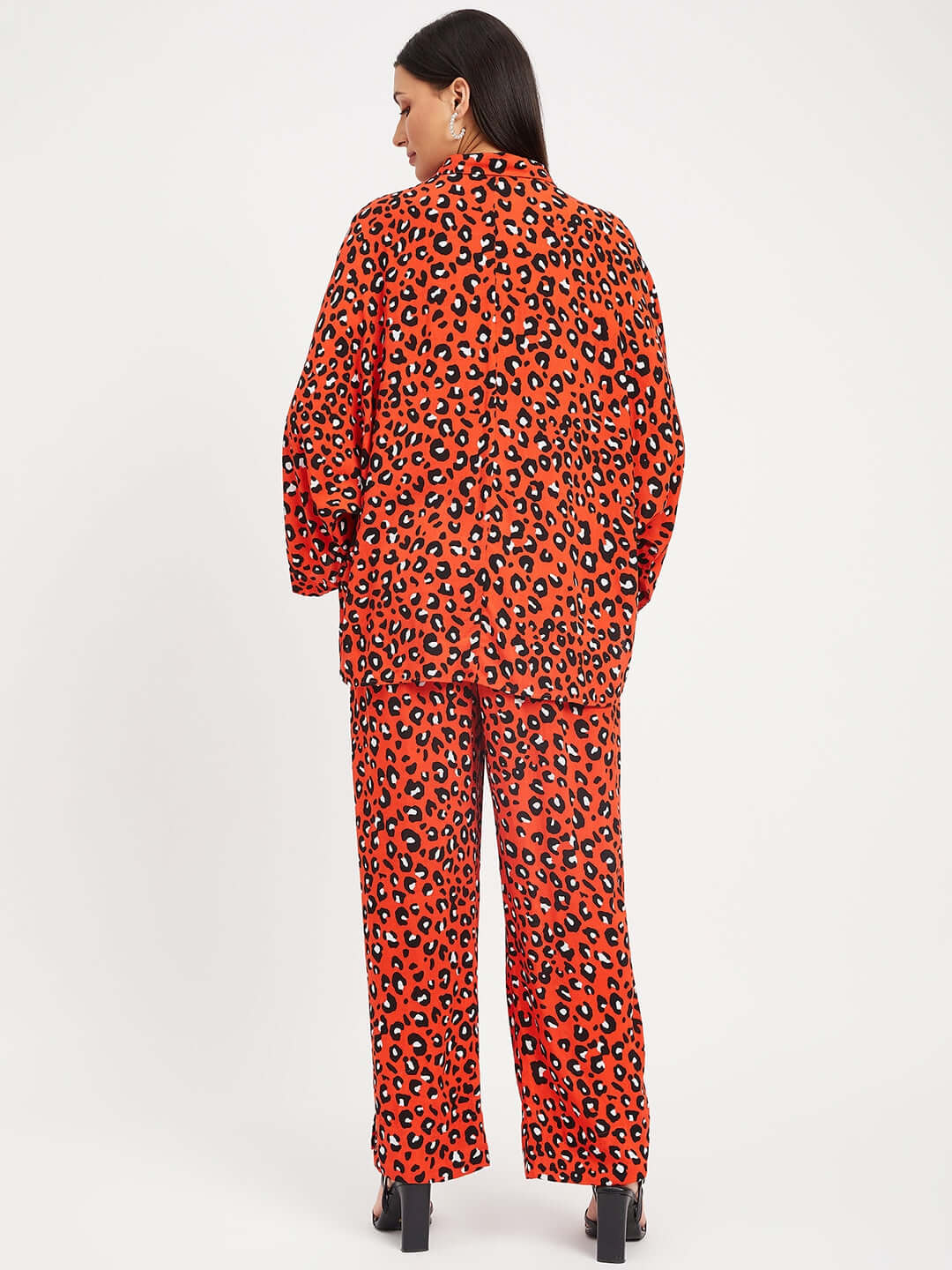 LEOPARD PRINTED CO-ORD SET