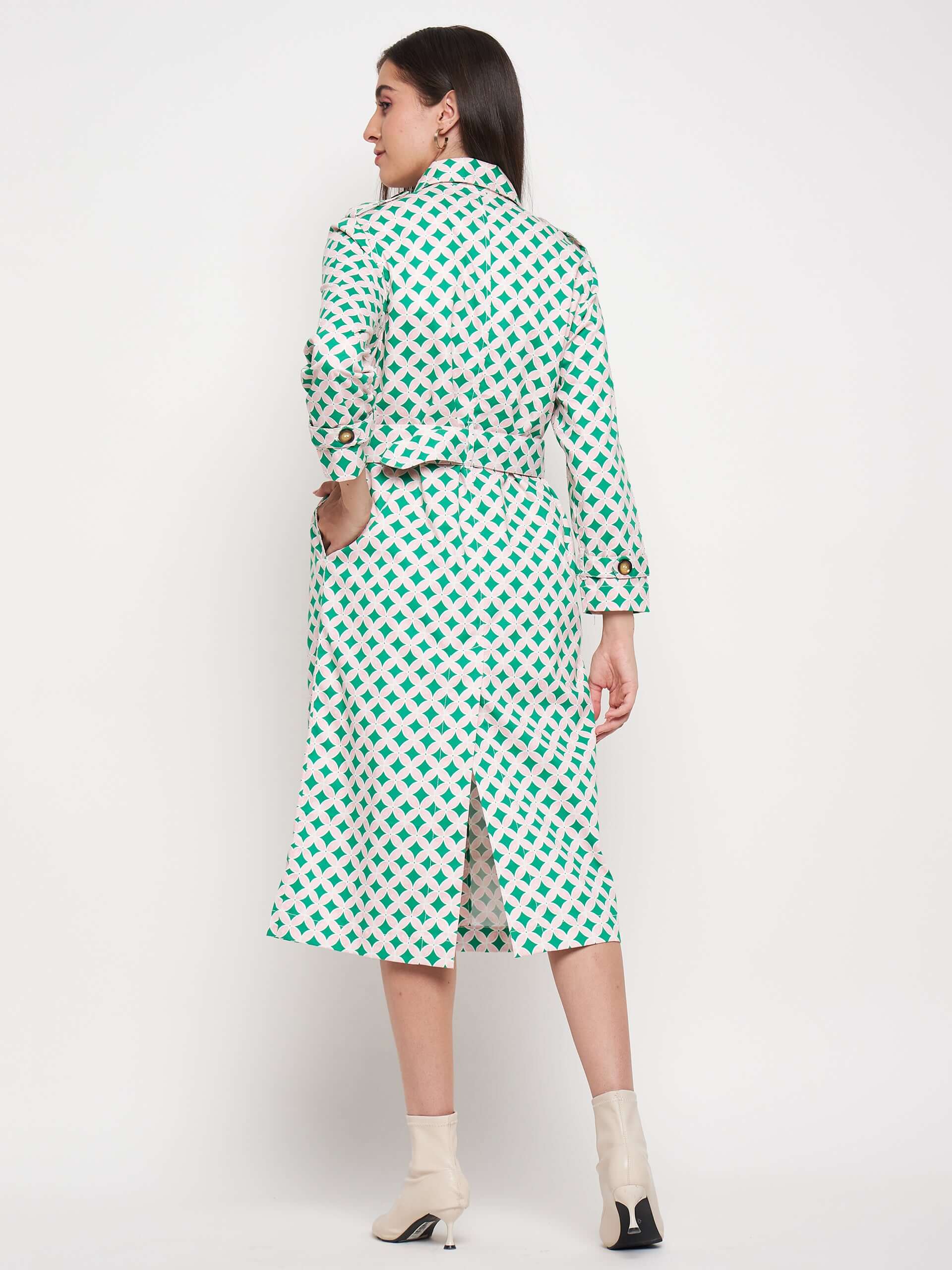 Women's cotton twill trench coat - Antimony