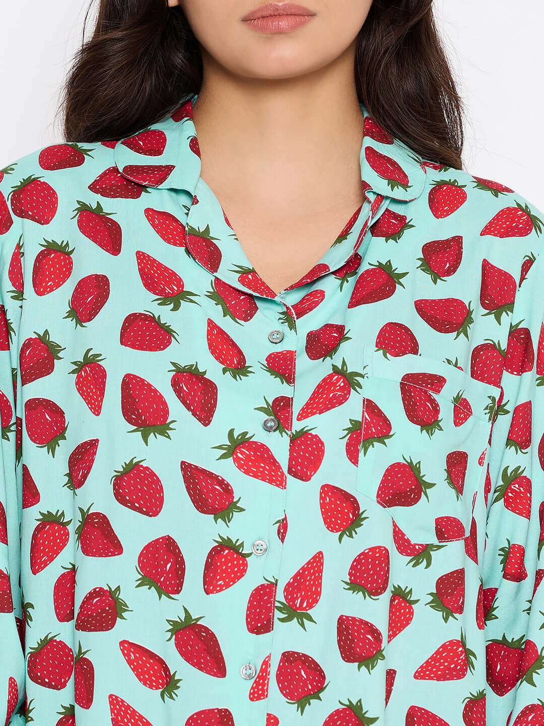 Strawberry Night Suit set