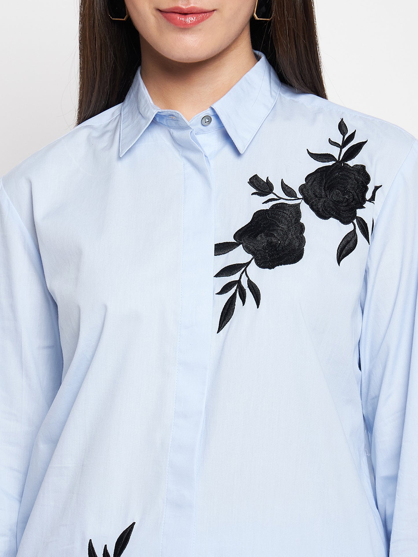 Floral Embroidery Co-ord Set