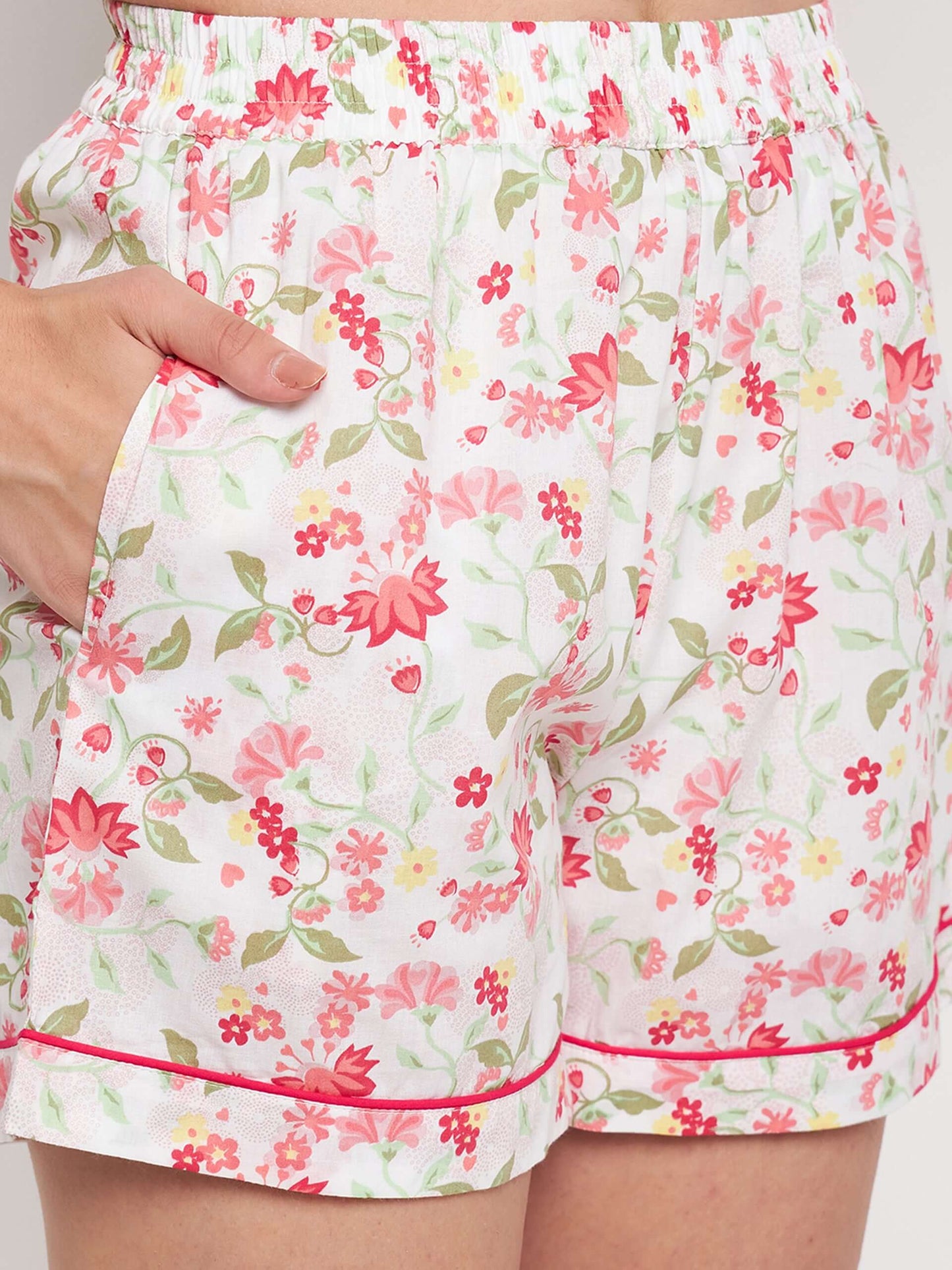 FLORAL PRINTED NIGHT SUIT - Antimony