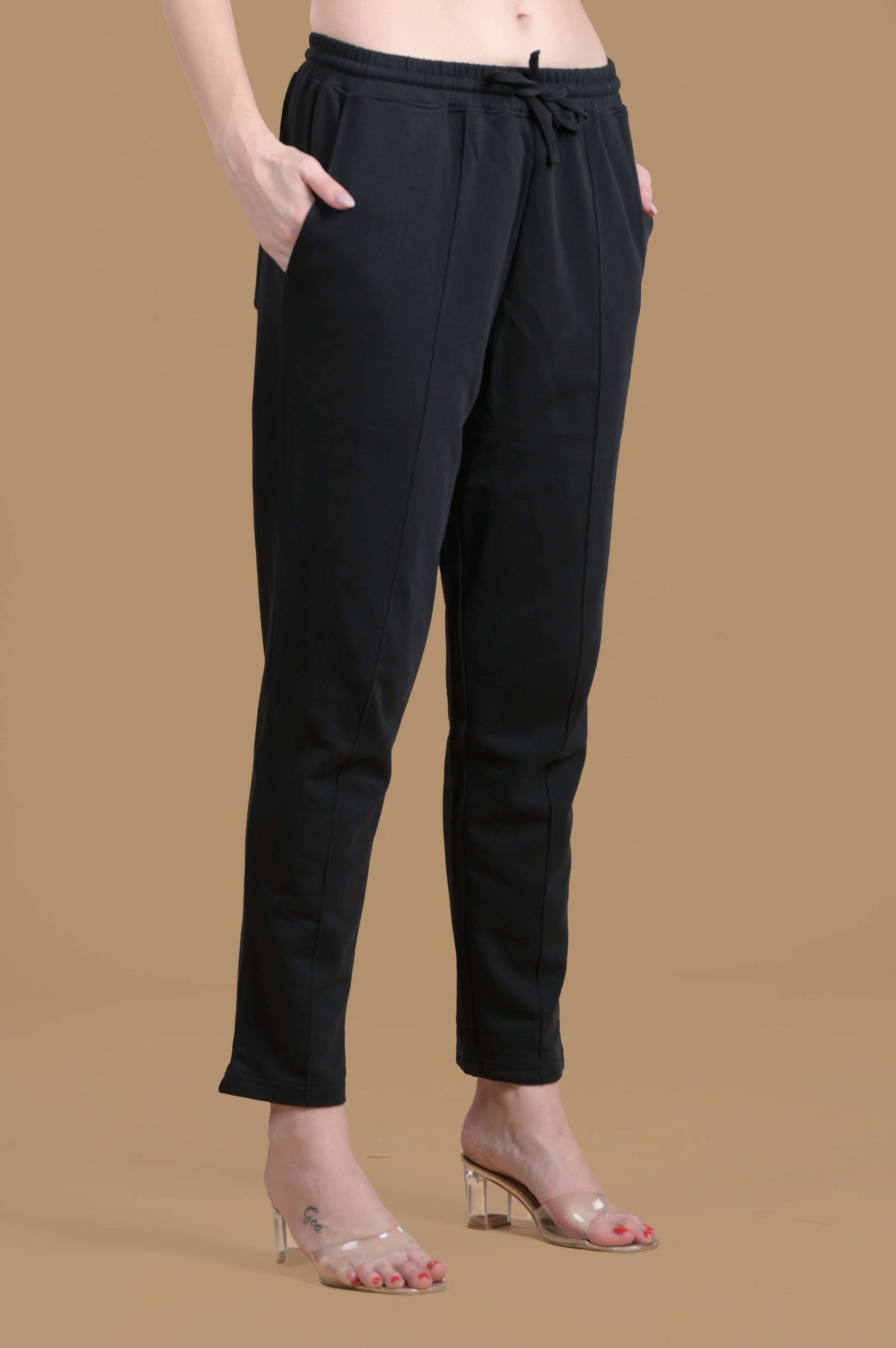 Women Black Embellished Sweatshirt