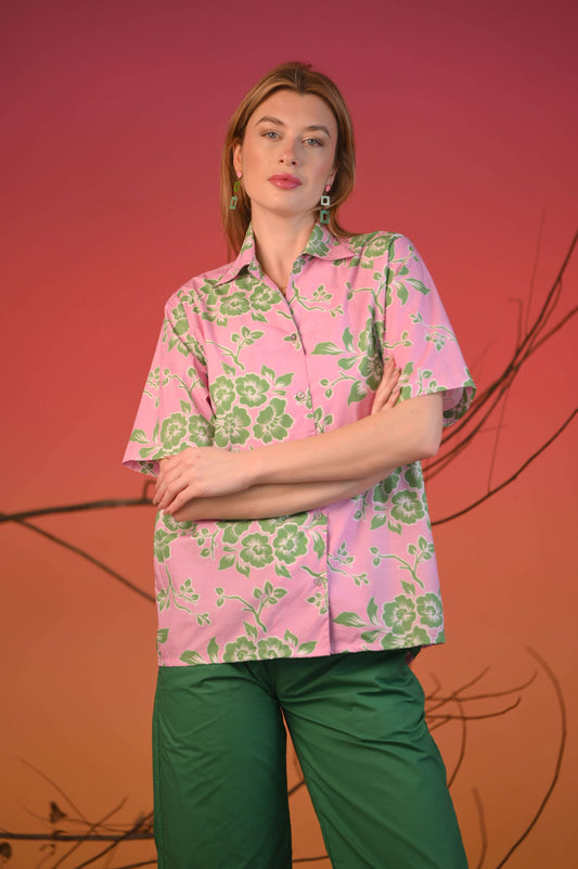 Floral Printed Casual Shirt