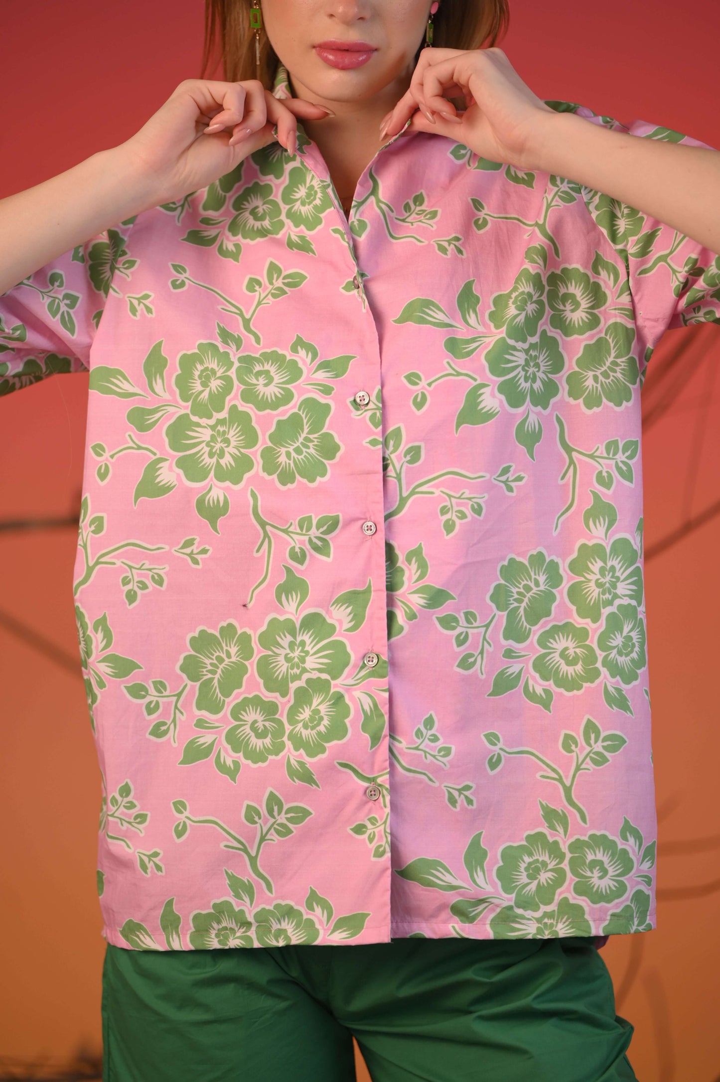 Floral Printed Casual Shirt