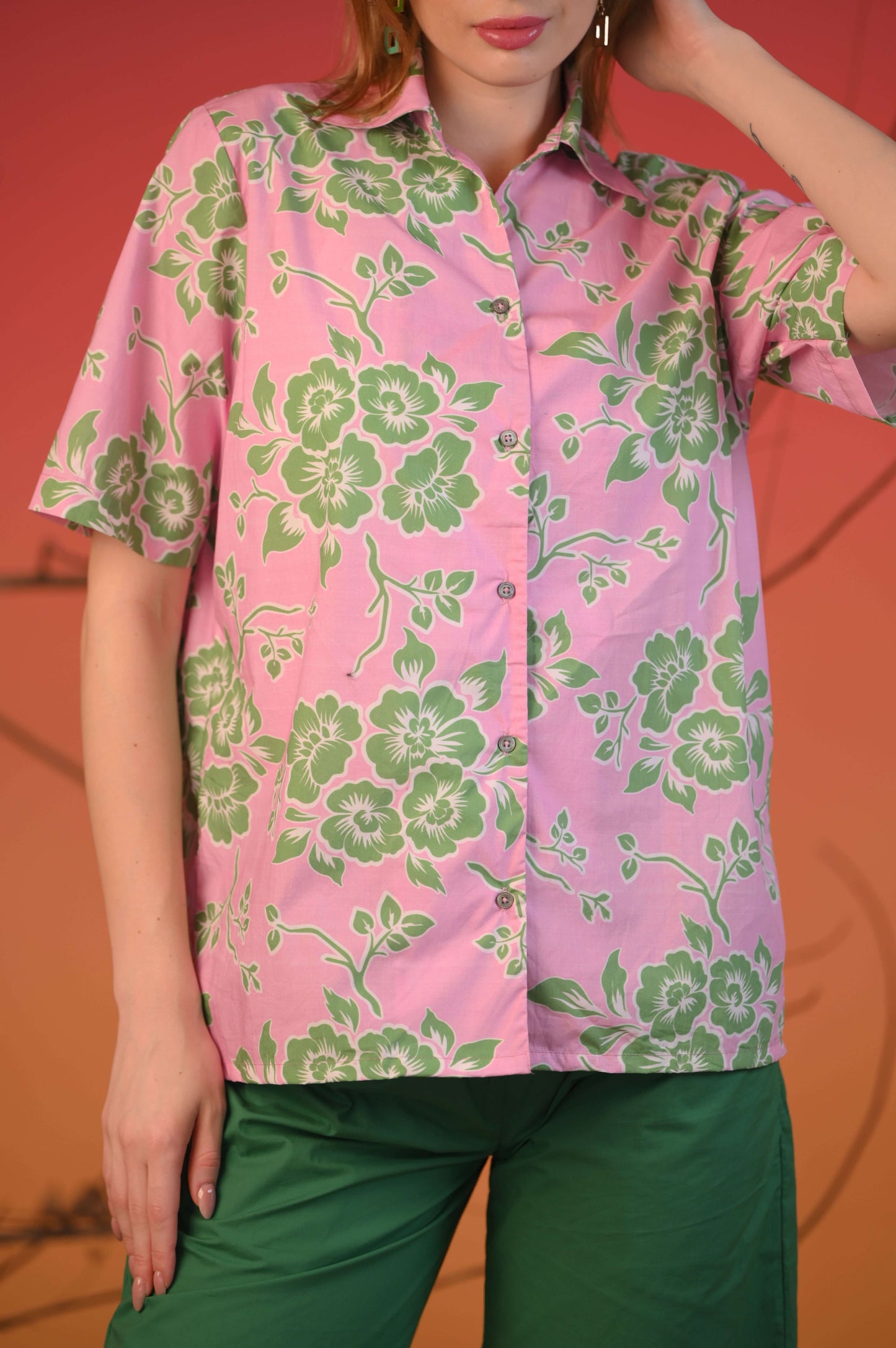 Floral Printed Casual Shirt