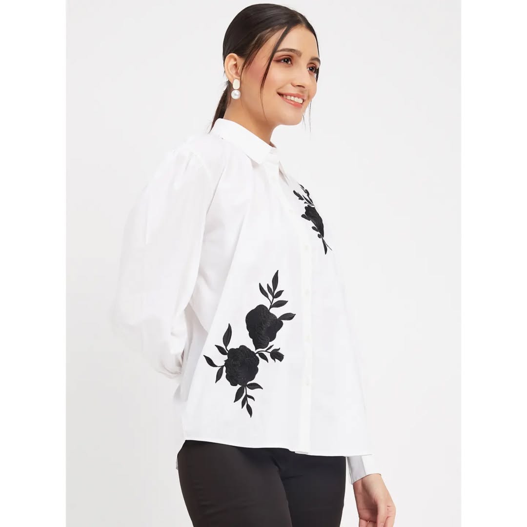 Floral Embroidery Co-ord Set