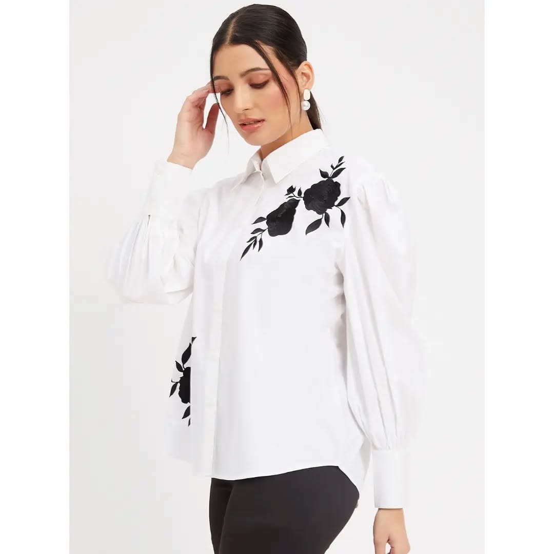 Floral Embroidery Co-ord Set