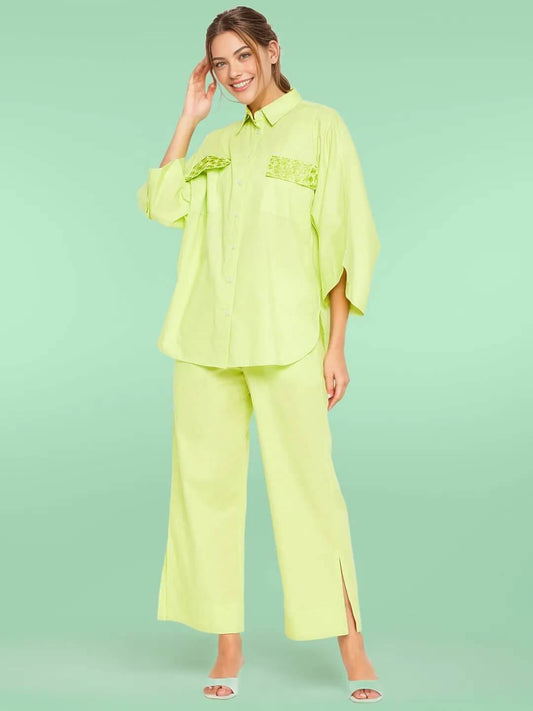 NEON GREEN CO-ORD SETS - Antimony