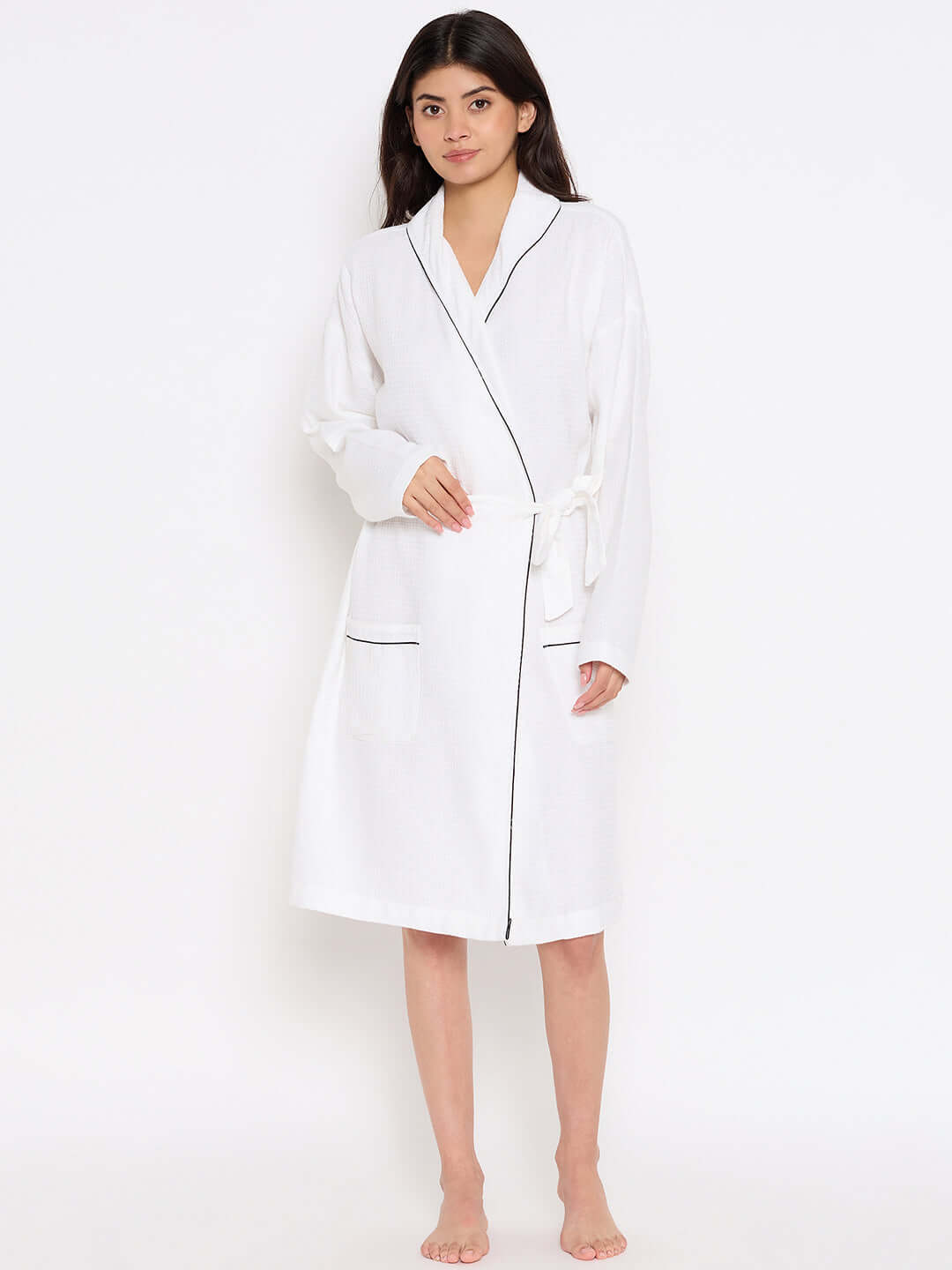 Soft Comfort Bathrobe Dream White