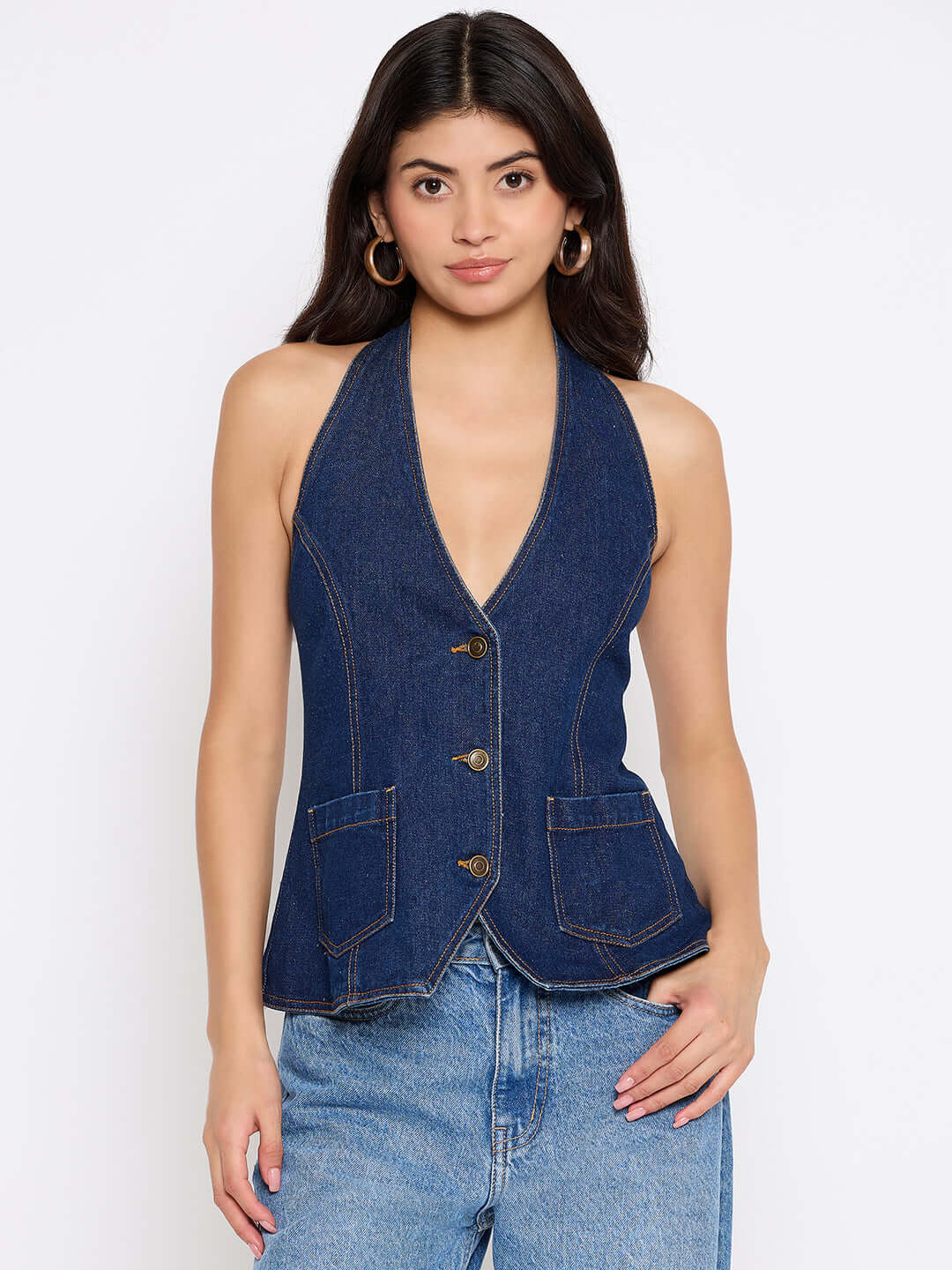 Denim Waistcoat