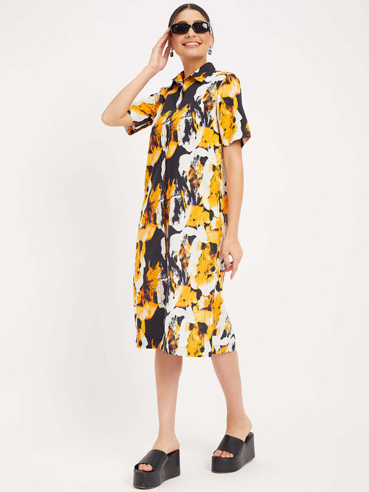 Women A-LINE Cotton Dress