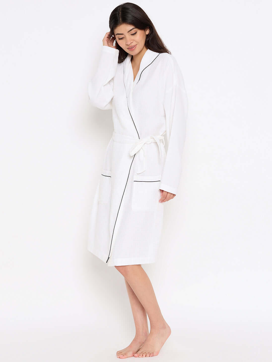 Soft Comfort Bathrobe Dream White