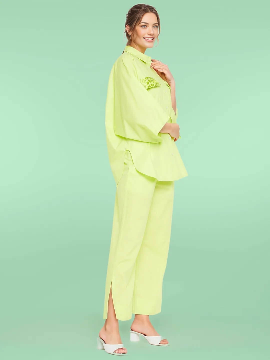 NEON GREEN CO-ORD SETS - Antimony