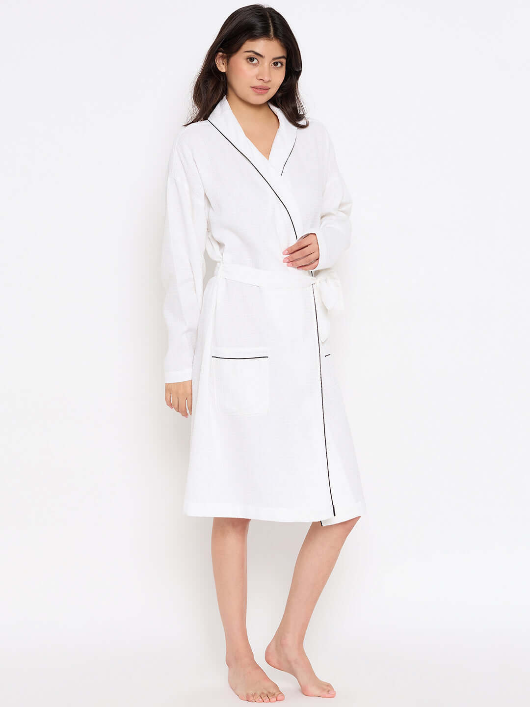 Soft Comfort Bathrobe Dream White