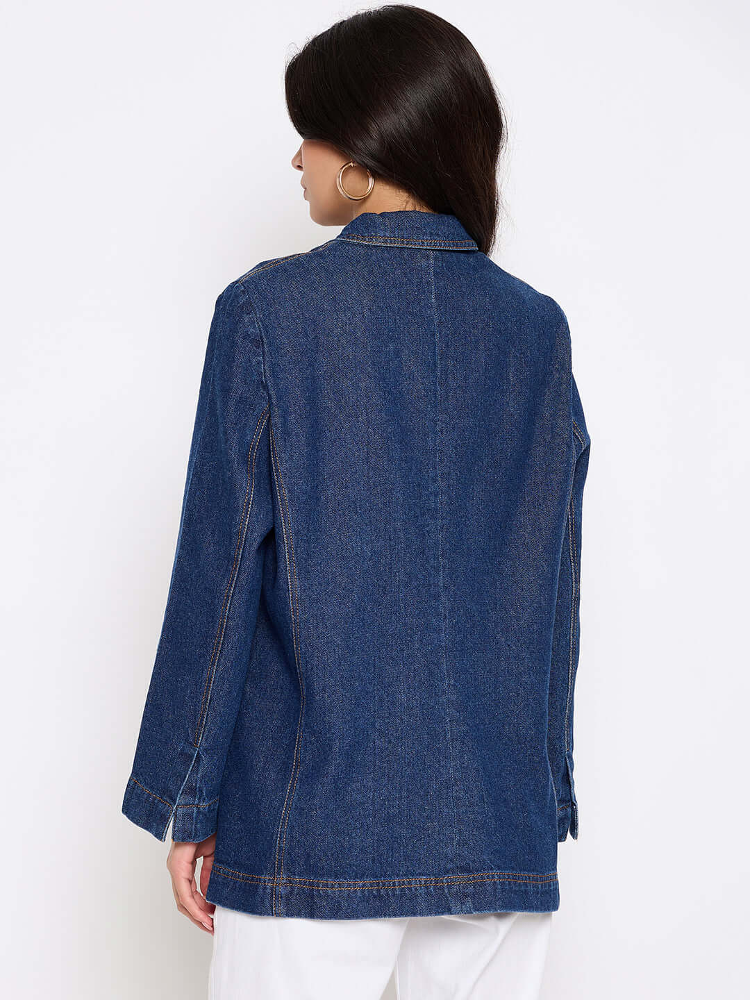 Stitch Denim Blazer