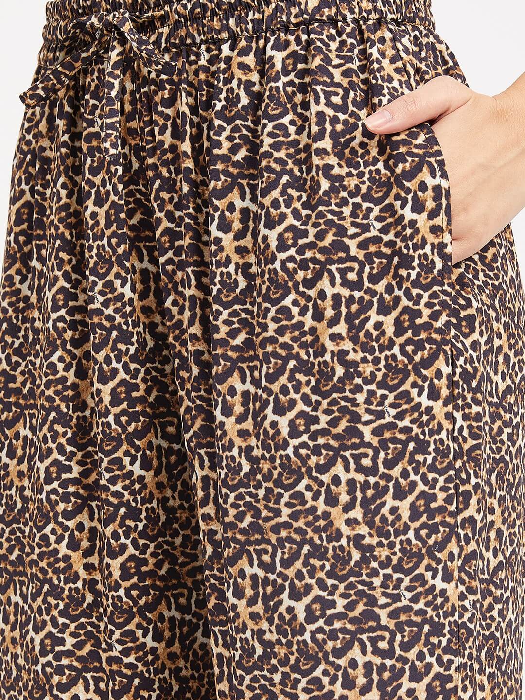 WOMEN ANIMAL PRINTED CO-ORD SET 