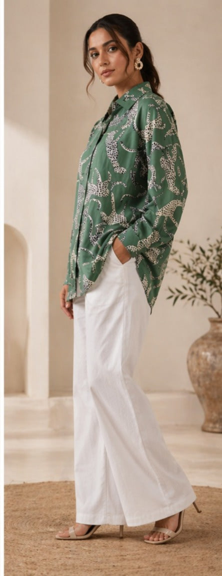 Emerald Wild Print Co-ord Set